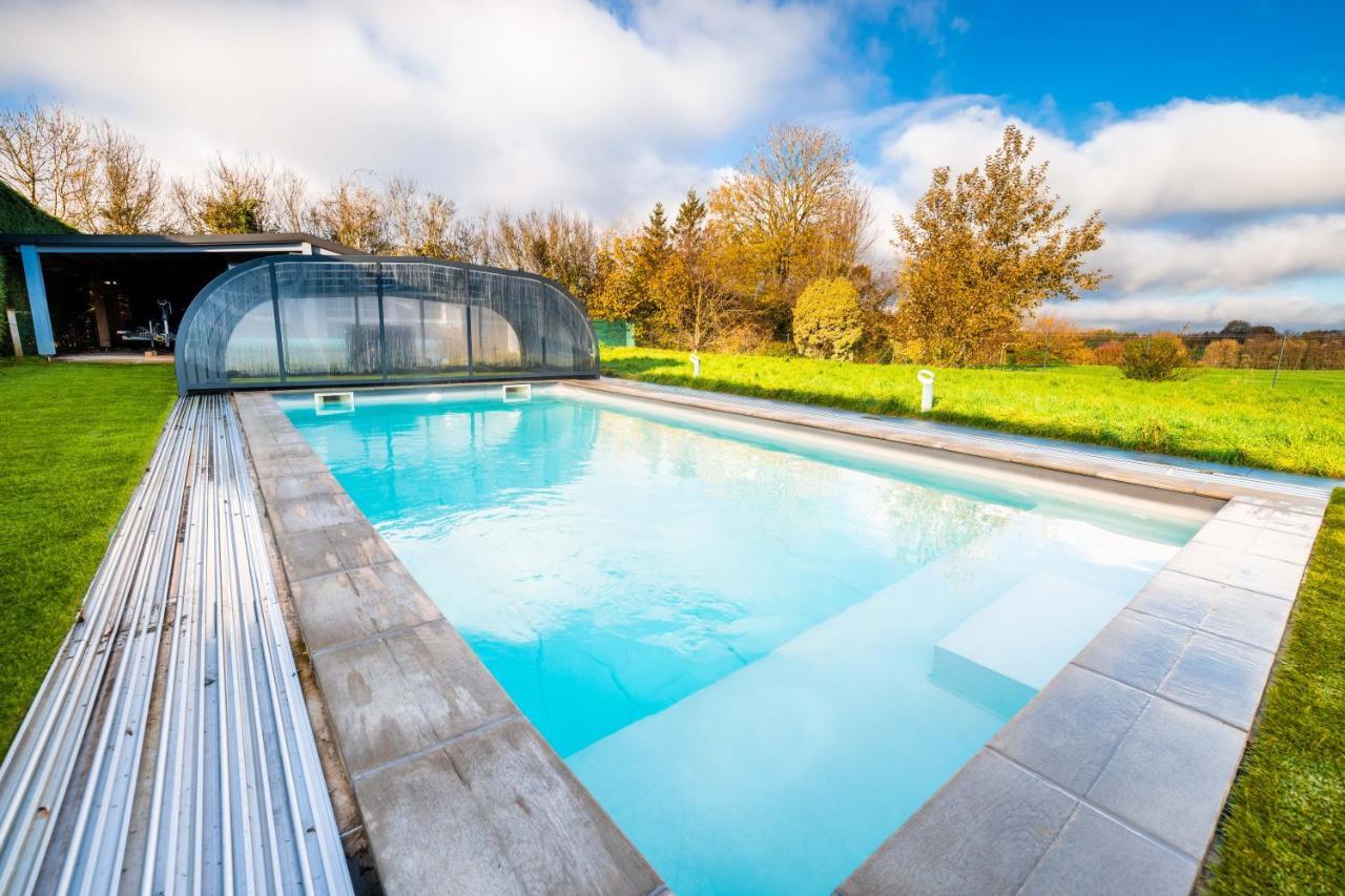 Grande Maison Avec Piscine Et Jacuzzi A La Campagne Desvres المظهر الخارجي الصورة