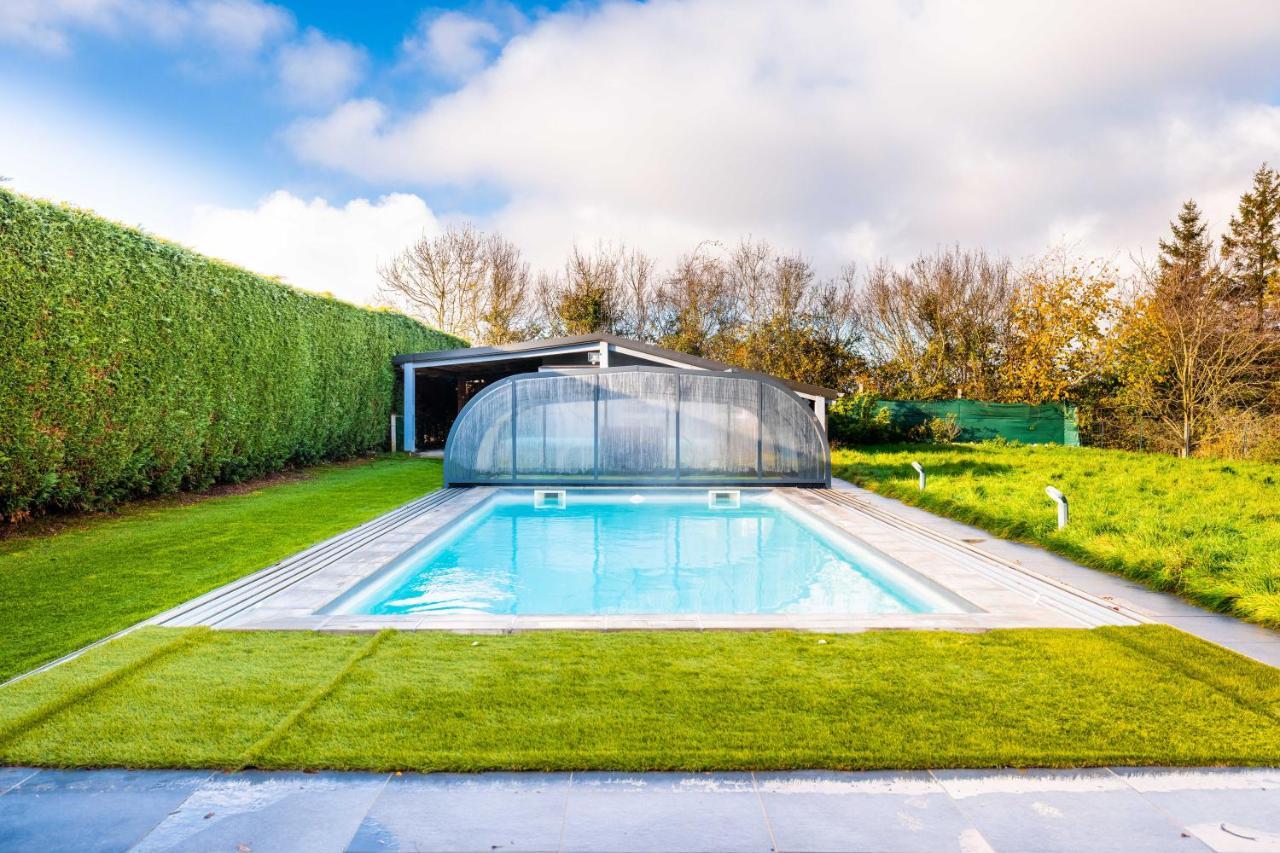 Grande Maison Avec Piscine Et Jacuzzi A La Campagne Desvres المظهر الخارجي الصورة