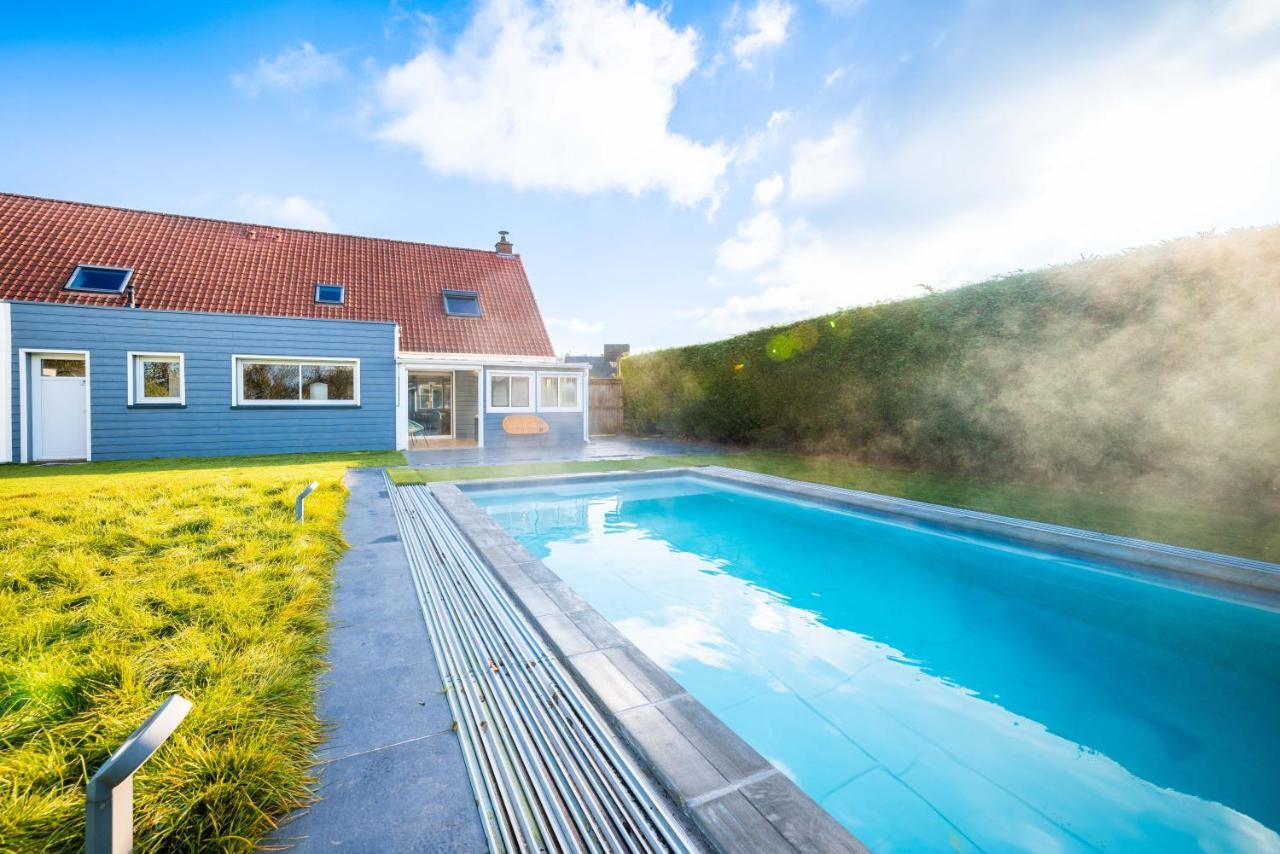 Grande Maison Avec Piscine Et Jacuzzi A La Campagne Desvres المظهر الخارجي الصورة